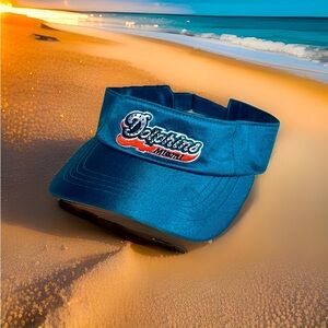 Vintage Miami Dolphins NFL visor by Reebok embroidered logo Diamond Studs